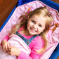 Wildkin Kids Modern Nap Mat With Reusable Pillow For Boys & Girls, Perfect For Elementary Sleeping Mat, Features Elastic Corner