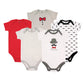 Hudson Baby Unisex Baby Cotton Bodysuits, Gentlemen, 0-3 Months