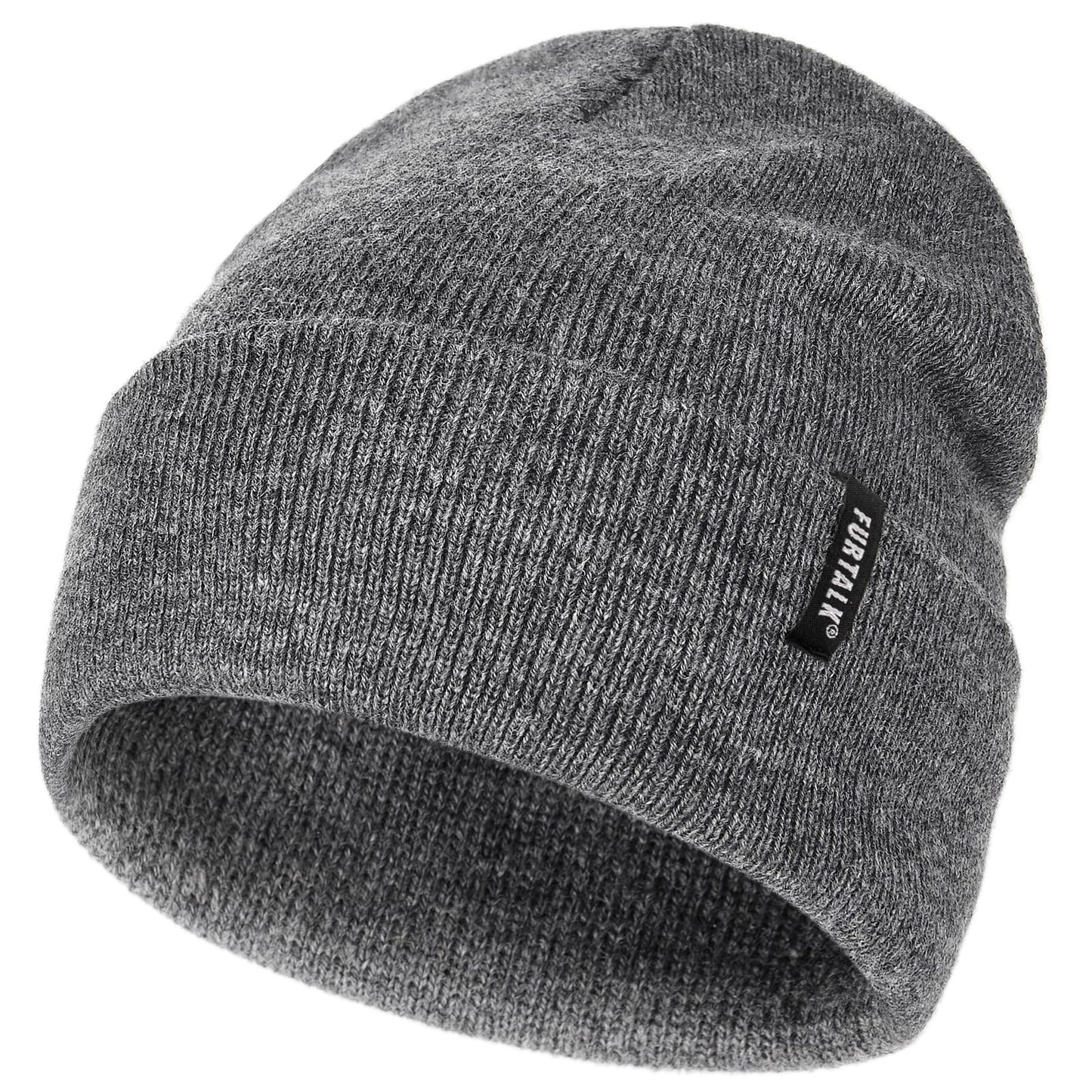 Furtalk Toddler Beanie Baby Boys Girls Beanies Kids Knit Winter Hats For 0-8 Years