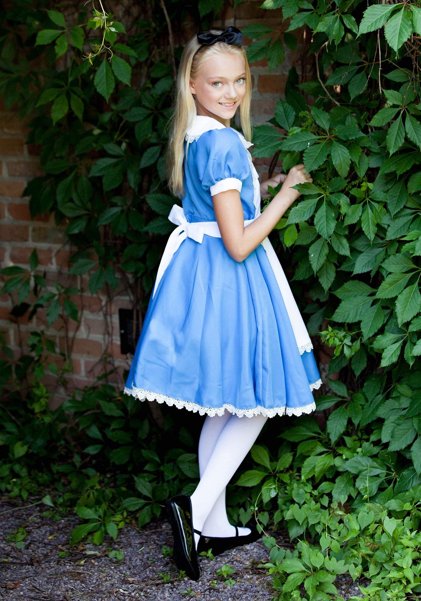 Supreme Alice Costume Girl'S Alice In Wonderland Dress Costume L Blue