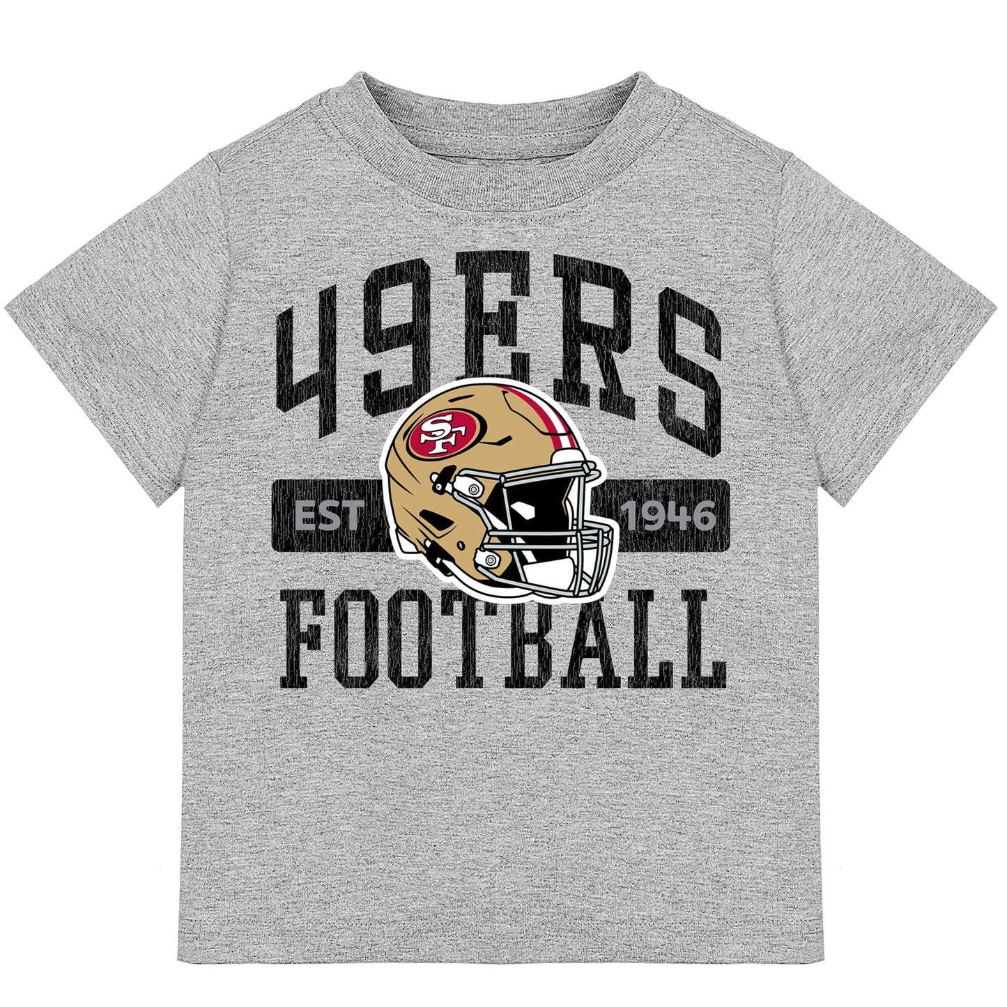 Gerber Unisex Baby Nfl Short Sleeve Fan Tee Shirt, Team Color, 4T
