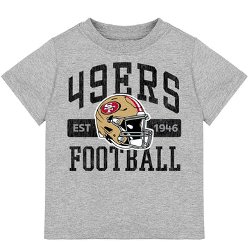 Gerber Unisex Baby Nfl Short Sleeve Fan Tee Shirt, Team Color, 4T