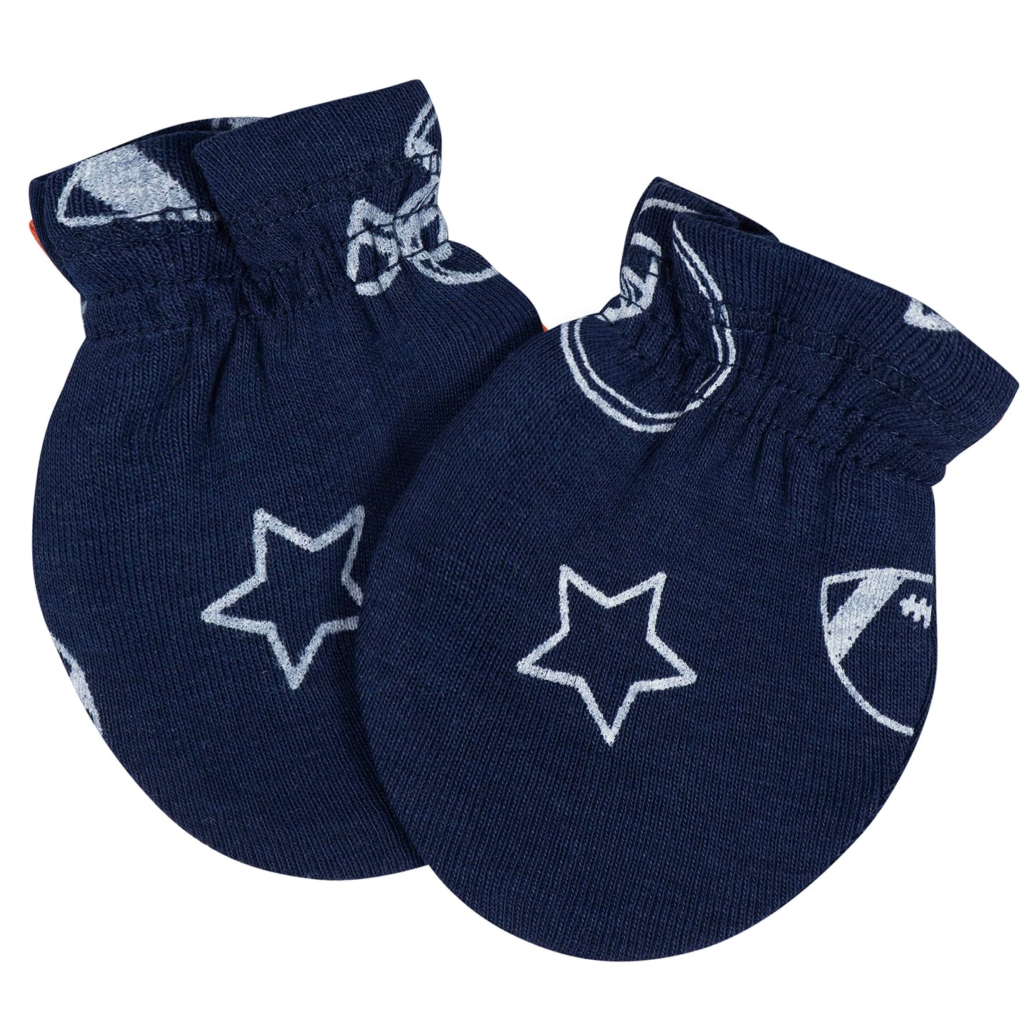 Gerber Baby Boys Cap and Mitten Sets Sports Blue Newborn
