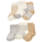 Touched By Nature Baby Boys 68675_Neutralstripes_12-24M Casual Socks, Neutral Stripes, 12-24 Months Us