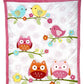 Nojo Love Birds 4 Piece Comforter Set With Diaper Stacker