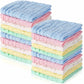 20 Pack Baby Muslin Washcloths Natural Muslin Cotton Baby Wipes Soft Newborn Baby Face Towel Absorbent Muslin Washcloth For Sens