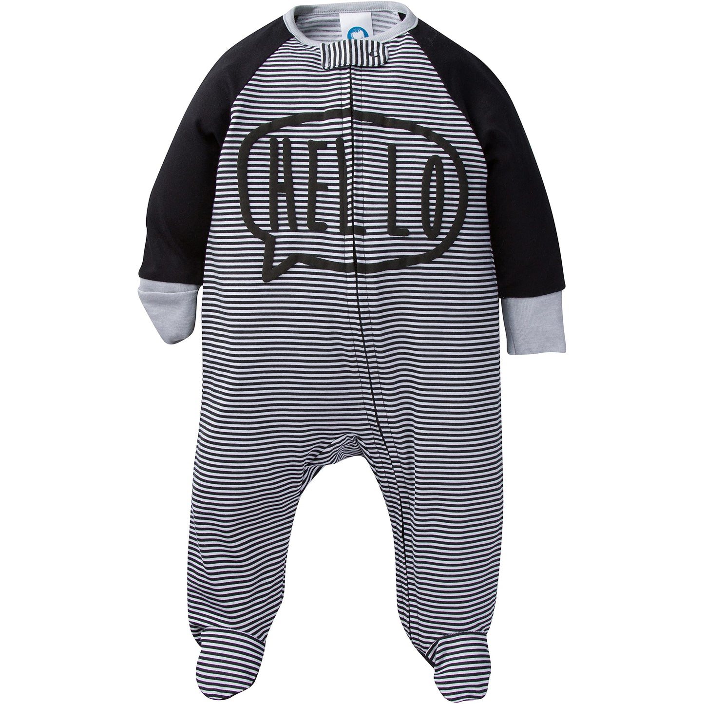 Gerber Baby Boys' 4 Pack Sleep 'N Play Footie, Star, 6-9 Months