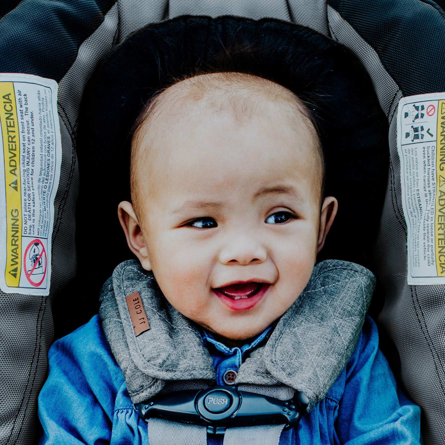 Jj Cole Reversible Body Support Blackout Quilted