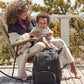 Skip Hop Diaper Bag Backpack: Evermore, Multi-Function Baby Travel Bag 6 In 1, Black