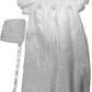 Christening Day Girls' White All-Over Lace Christening Gown With Bonnet 6M
