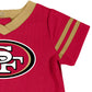 Nfl Baby Girls Team Jersey And Diaper Cover Dress, Team Color, 18 Months Us