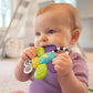 Sassy Flutterby Teether | Water-Filled Teether Soothes Gums | Variety of Textures Massage Gums | For Ages 3 Months and Up (80106