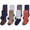 Hudson Baby Unisex Baby Cotton Rich Knee-High Casual Socks, Handsome Fox, 0-6 Months Us