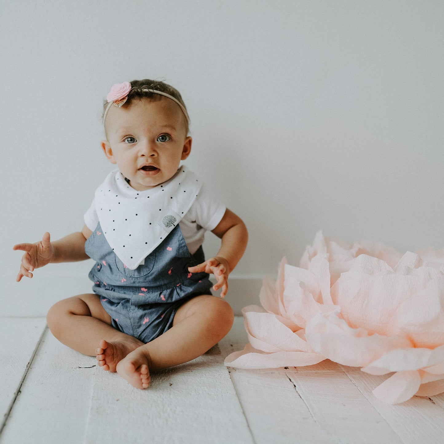 Parker Baby Girl Headbands And Baby Bows, Assorted 10 Pack Of Hair Accessories For Girls -'The Essentials Set'