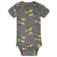 Gerber Unisex Baby 8-Pack Short Sleeve Onesies Bodysuits And Toddler T Shirt Set, Tiger Green, 6-9 Months Us