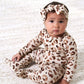 Gerber Unisex Baby Toddler Buttery Soft 2-Piece Snug Fit Pajamas With Viscose Made From Eucalyptus, Leopard, 12 Months