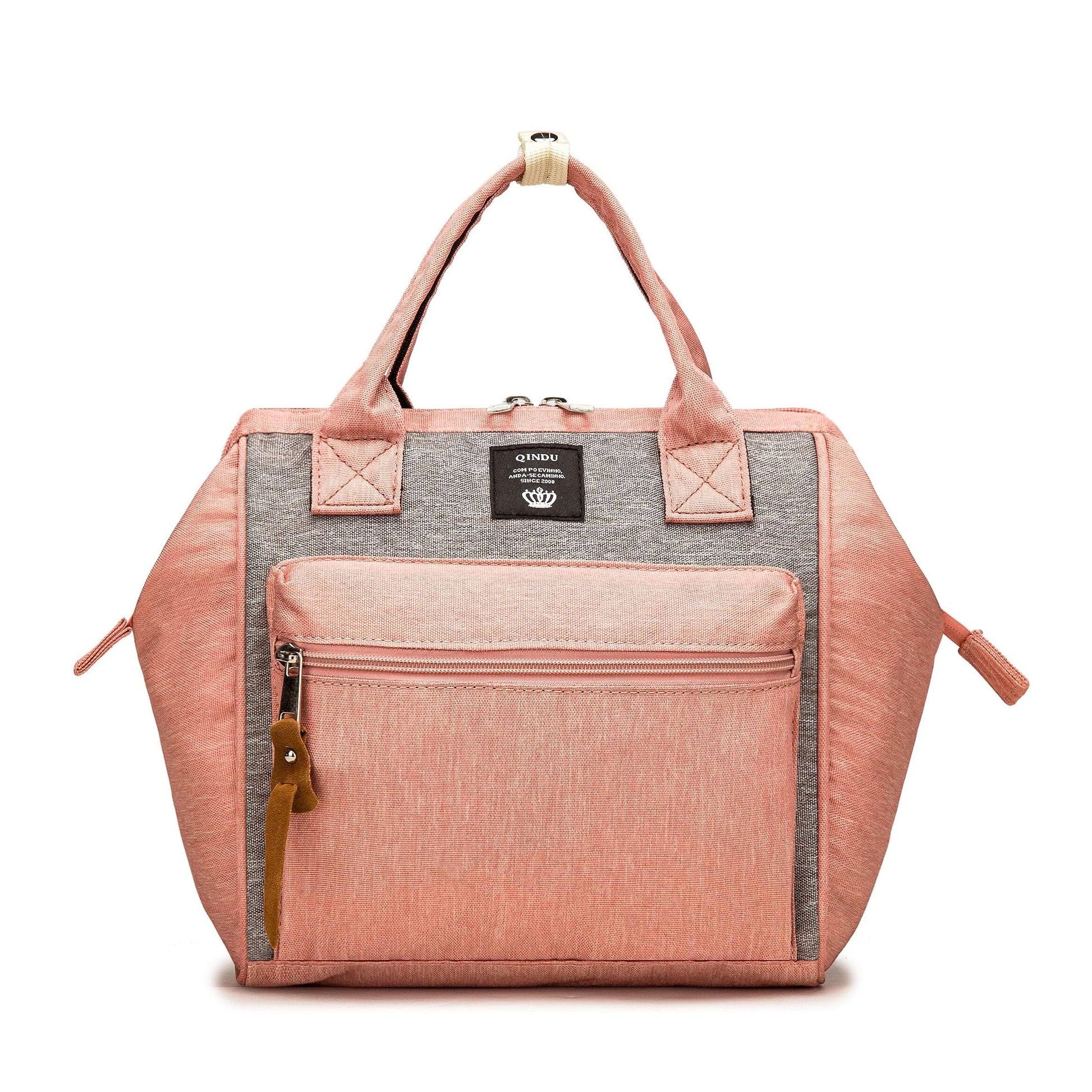Beaulyn Small Diaper Bag Backpack, Mini Diaper Tote & Portable Crossbody Backpack With Insulated Pocket