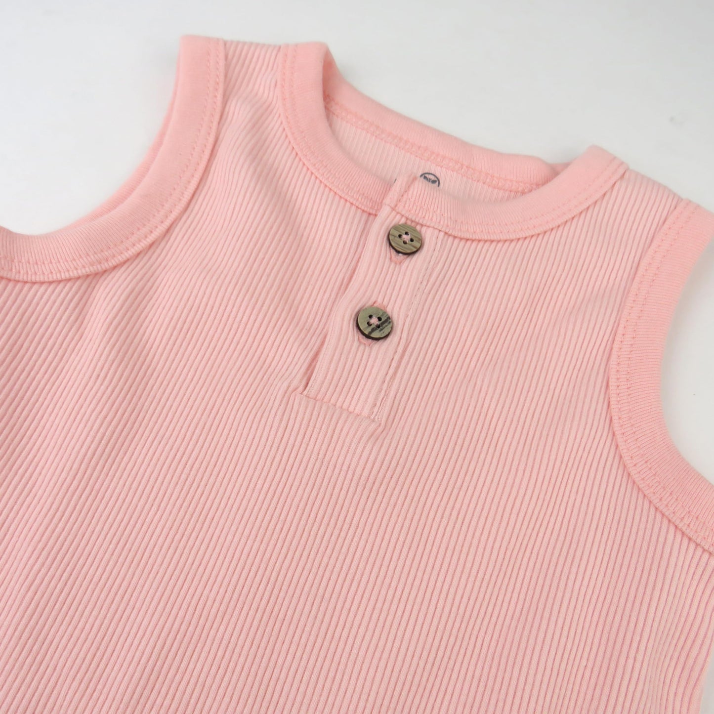 Honestbaby Multipack Short Romper Sets And Dresses 100% Organic Cotton For Infant Baby And Toddler Boys, Girls, Unisex, Pink Pin