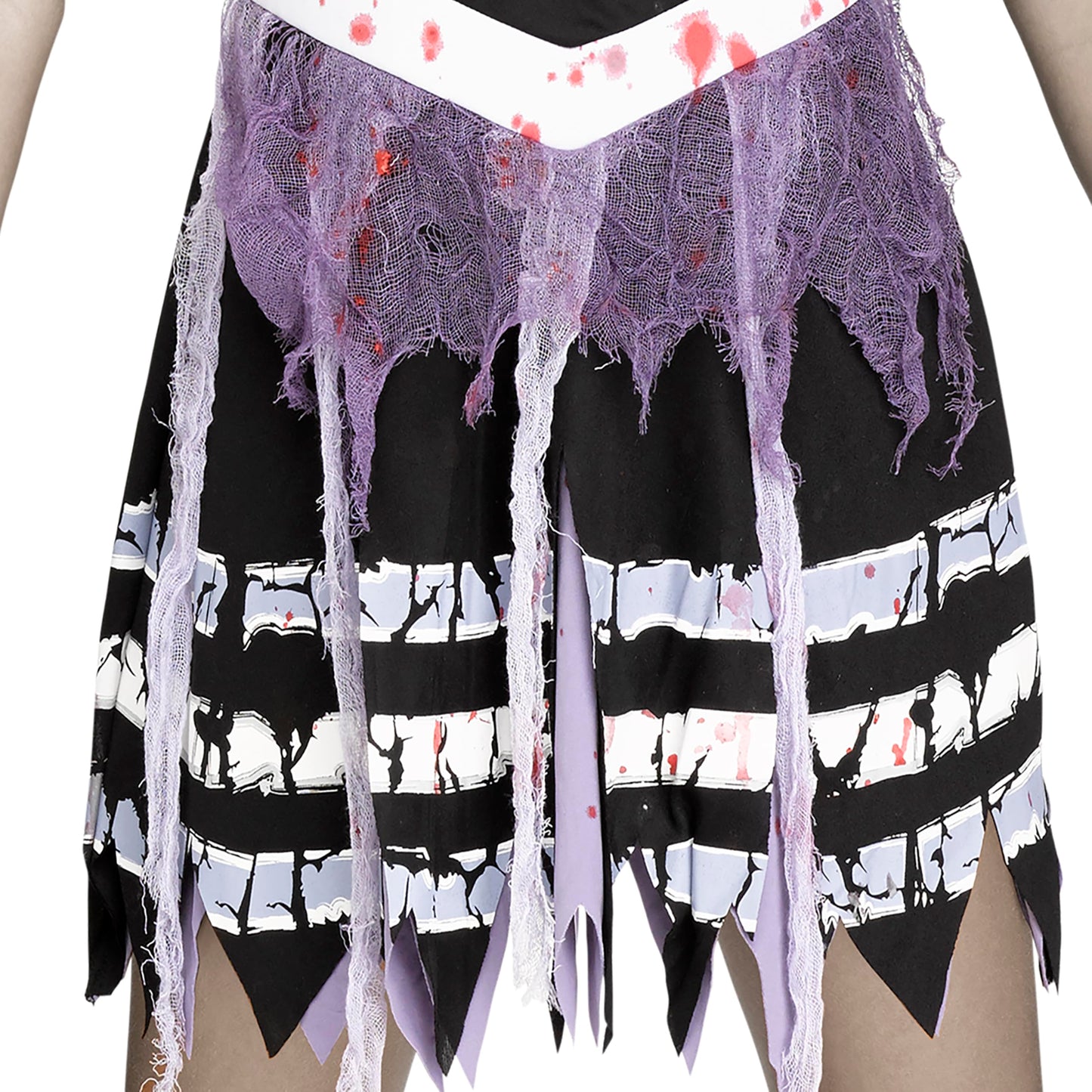 Funworld Zombie Fearleader Girls Costume, Large 12-14Lack
