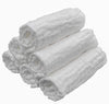 Lollybanks Muslin Baby Washcloths, 100% Cotton Newborn Washcloths, Large 12 X 12 Inches Soft And Absorbent Baby Towels For Bath,