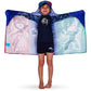 Pj Masks Bath/Pool/Beach Soft Cotton Terry Hooded Towel Wrap, 24' X 50', By Franco Kids