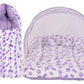 Babloo Baby Bed New Born Baby Bedding Set | Mosquito Net | Mattress | Carry Bag | Essentials Combo | Cotton | Infants | Boys & G