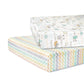 Abracadabra Cotton Cartoon Flat Sheet For Standard Cot And Crib, Super Soft, Breathable & Hypoallergenic, (165 Cm X 106 Cm, Set 