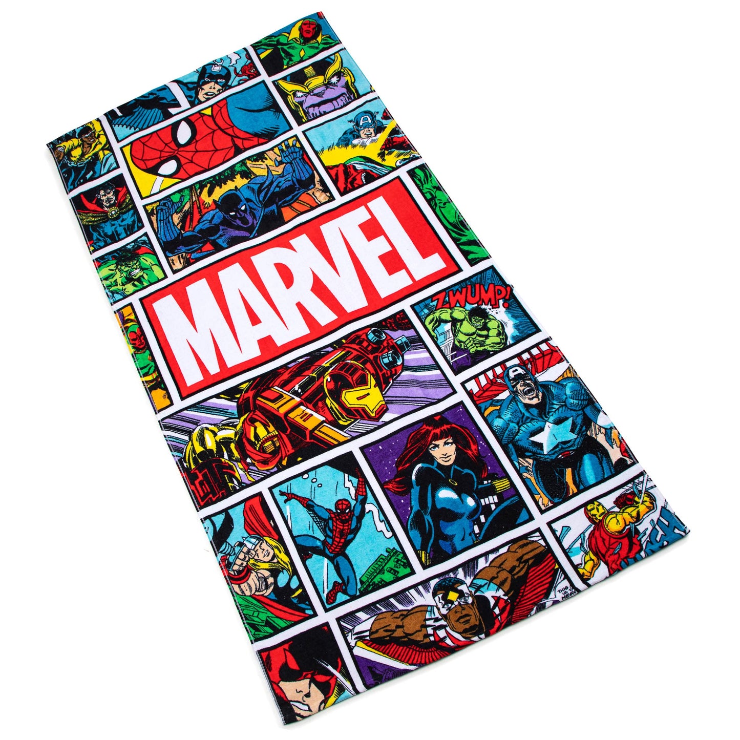 Jay Franco Marvel Comics Vintage Comic Kids Large Bath/Pool/Beach Towel - Super Soft & Absorbent Fade Resistant Cotton Towel, Me