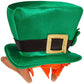 Rasta Imposta Leprechaun Top Hat With Ears, Green, One Size