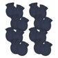 Gerber Baby 12-Pack No Scratch Mittens, Navy, 0-3 Months (8-Pack)