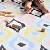 Soft Stylish Reversible Baby Floor Mat - Baby Play Mats For Infants | Baby Mat | Toddler Or Kids Play Mat | Exercise Yoga Mat |
