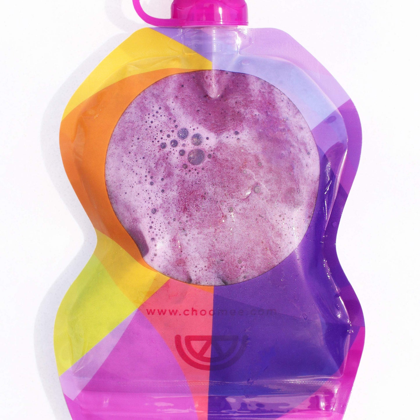 Choomee Reusable Baby Food Storage Pouches, 8 Oz  Ideal For Baby Food, Smoothies And Purees  Secure Double Lock Zipper, Wide Bot