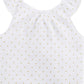 Simple Joys By Carter'S Baby Girls' 6-Pack Short-Sleeve Bodysuit, Multicolor/Dots/Hearts, Newborn