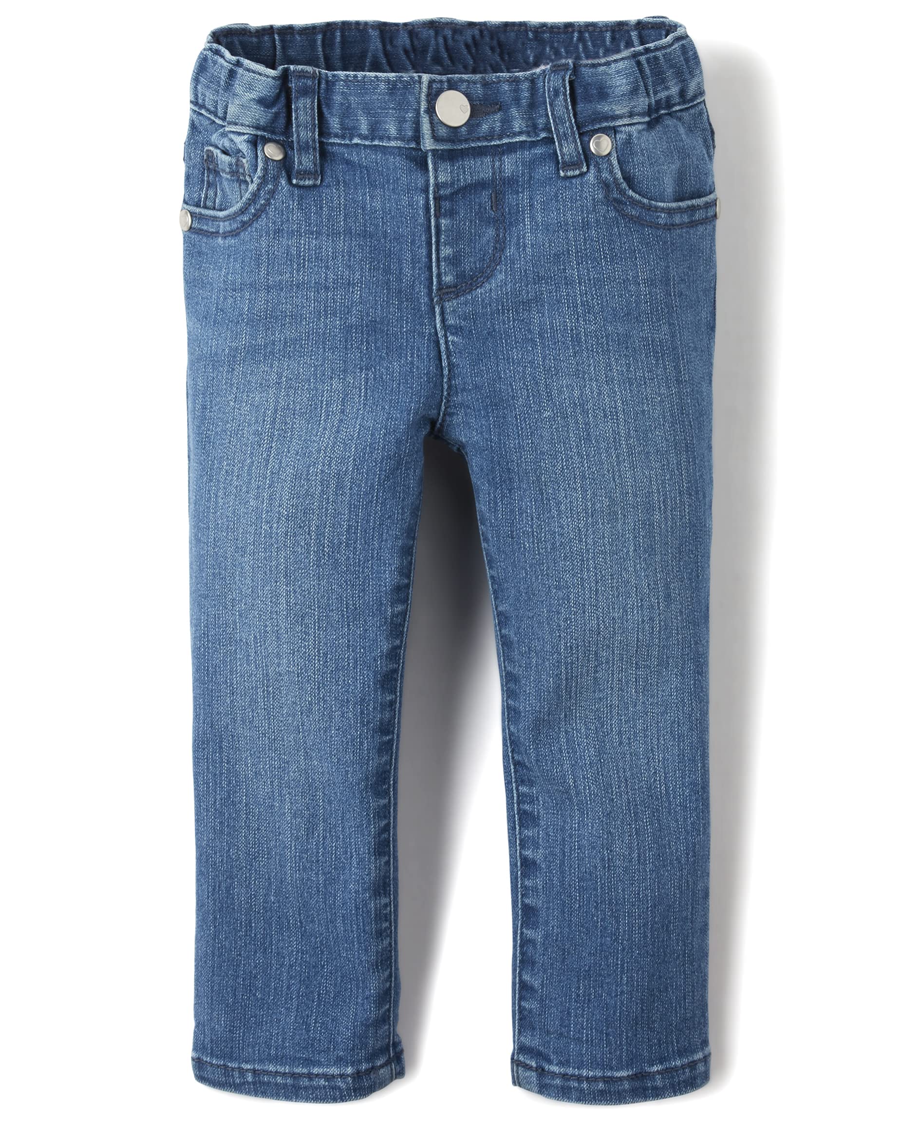 The Children'S Place Baby Girls And Toddler Girls Super Skinny Jeans, Medium Roy WBBAPB0864L5CBR