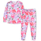 Gerber Unisex Baby Toddler Buttery Soft 2-Piece Snug Fit Pajamas With Viscose Made From Eucalyptus, Lilac Garden, 2T