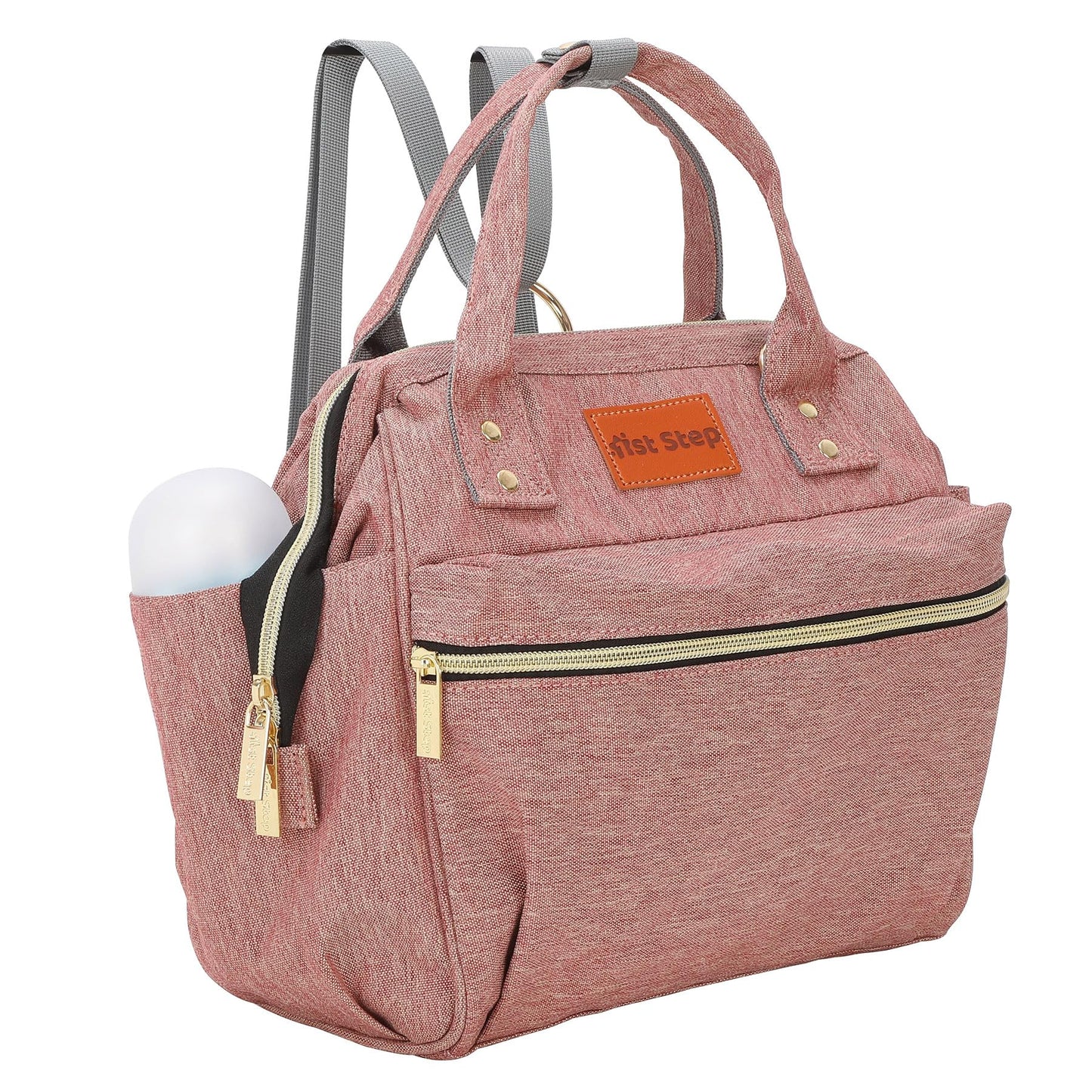 1St Step Smart And MultiFunctional Diaper Bag (Pink)