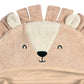 Gerber Baby 4 Piece Animal Character Hooded Towel And Washcloth Set, Brown Lion, One Size