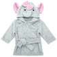 Mr. Pen- Baby Animal Face Robe, Unisex, 0-9 Month, Plush Baby Robe, Animal Face Robe, Baby Bathrobe, Elephant Bathrobe Baby, Bab