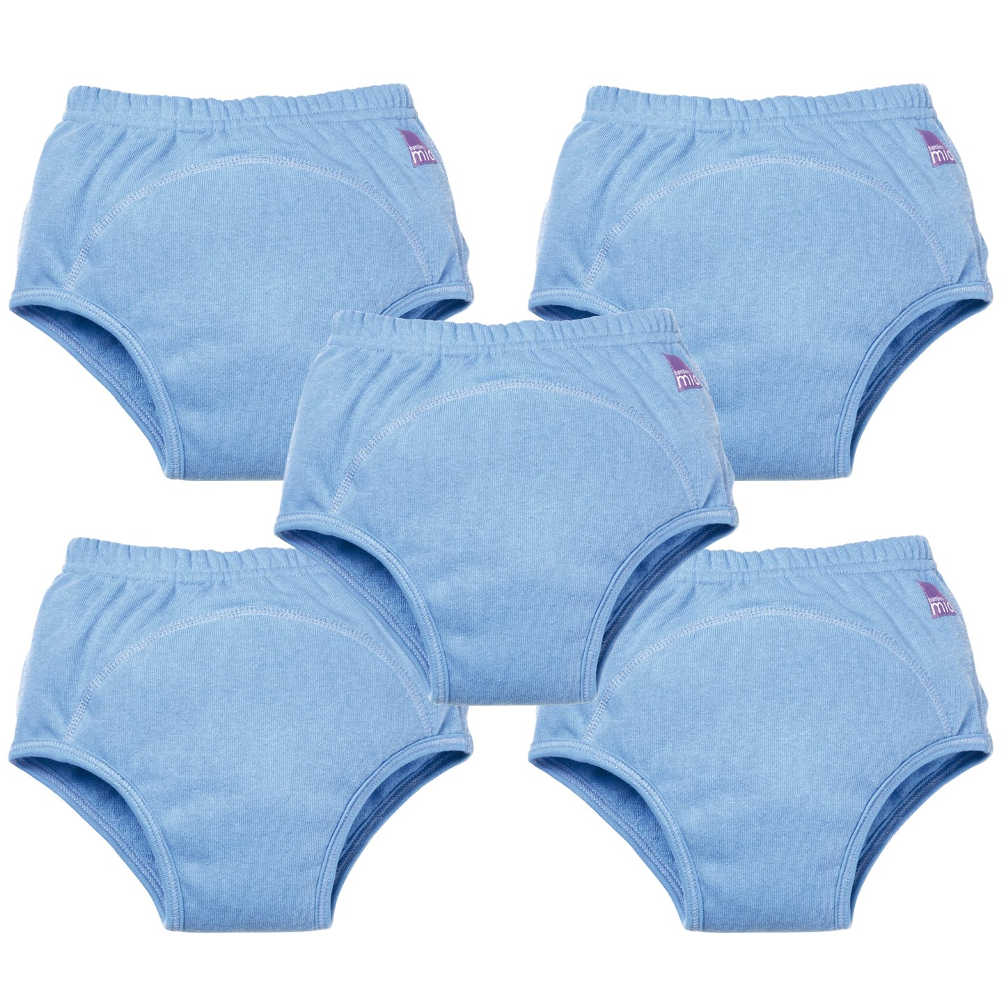 Bambino mio, Potty Training Underwear for Girls and Boys, 3+ Years, 5 Pack