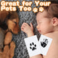 Mengni Baby Footprint Kit Hand Footprint Kit Dog Paw Print Kit Clean Touch Ink Pad Inkless Hand And Footprint Kit Handprint Kit