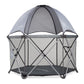 Baby Delight Go With Me Eclipse Deluxe Portable Playard  Playpen  Sun Canopy  Indoor And Outdoor  Elephant Grey