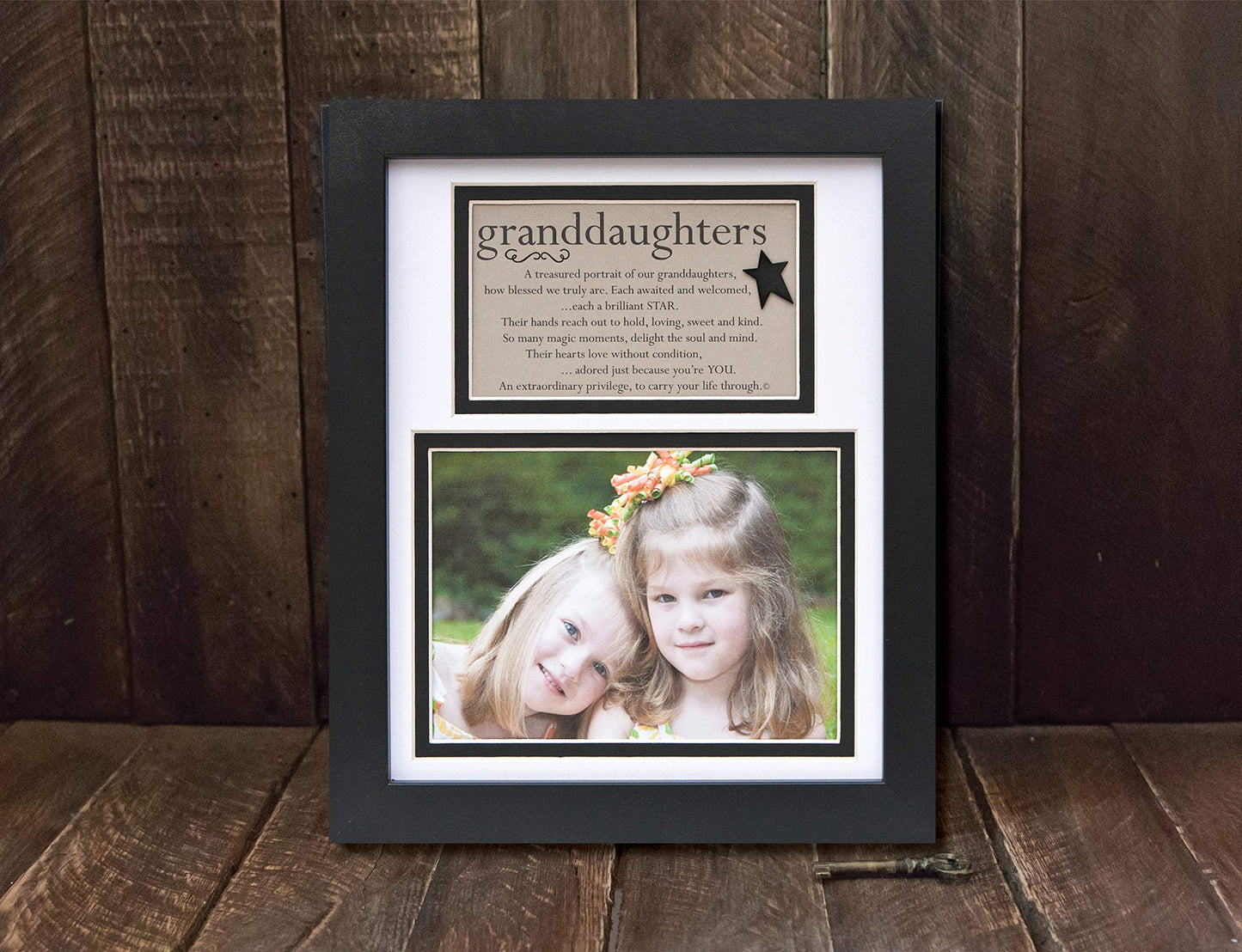 The Grandparent Gift Frame Wall Decor, Granddaughters Gift For Grandma And Grandpa