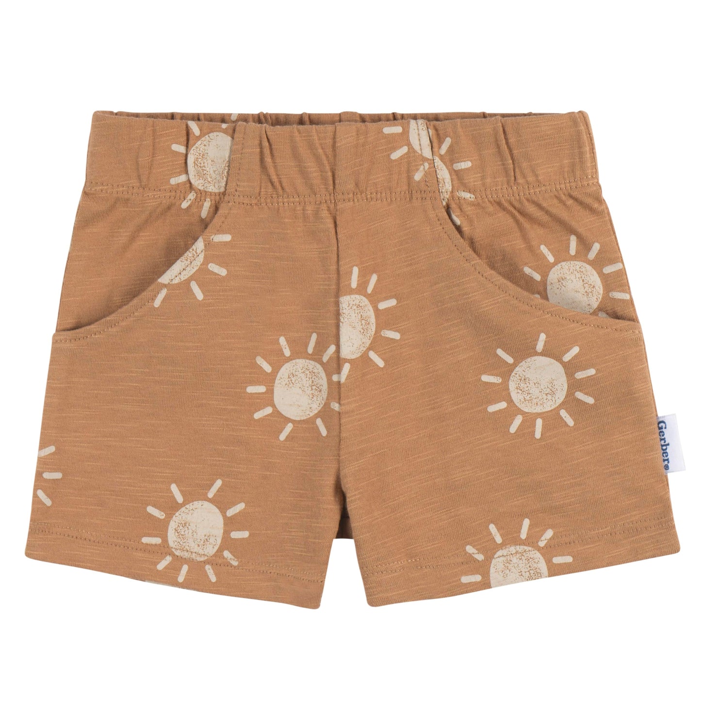 Gerber Baby Boys T-Shirt And Shorts Set, Suns, 6-9 Months