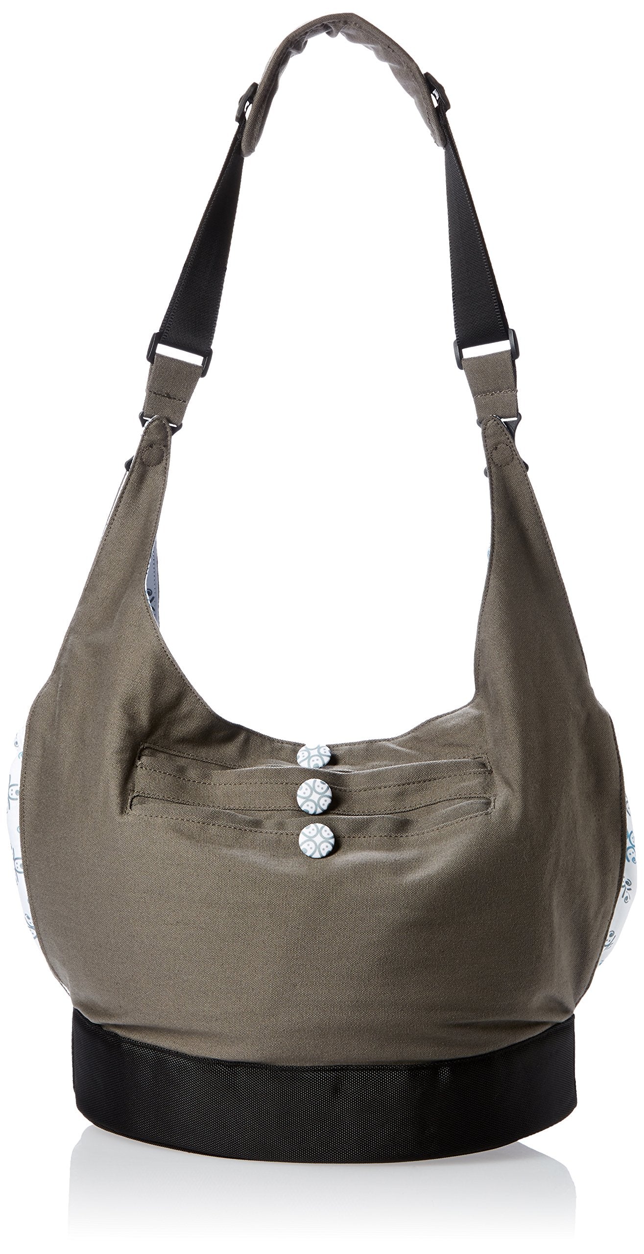 Equiptbaby Soft Base Diaper Bag & Changing Pad, Grey