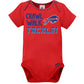 Gerber Unisex Baby Baby Boys Nfl 3 Pack Short Sleeve Onesie Bodysuit, Team Color, 3-6 Months