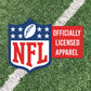Gerber Baby Girls NFL 3 Pack Short Sleeve Onesie Bodysuit, Team Color, 0-3 Months