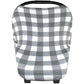 Copper Pearl Multi-Use Cover: Car Seat & Stroller Cover For Sun - Stretchy Fabric, All-Season Use, Stylish Designs, Easy Access