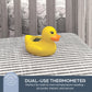Dreambaby Room And Bath Baby Thermometer Safety Toy- Model L321 - Reliable Temperature Readings - Yellow Duck