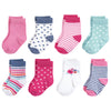 Touched By Nature Baby Organic Cotton Socks, Garden Floral, 6-12 Months