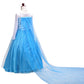 Lito Angels Little Girls Princess Dress Up Costumes Snow Queen Dress Halloween Christmas Long Detachable Train With Accessories